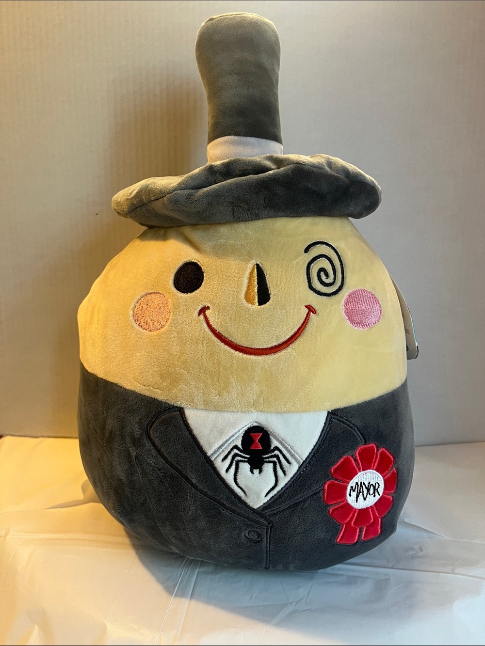 Squishmallows Night Before Christmas Mayor 2-faced Plush 12 inch NWT